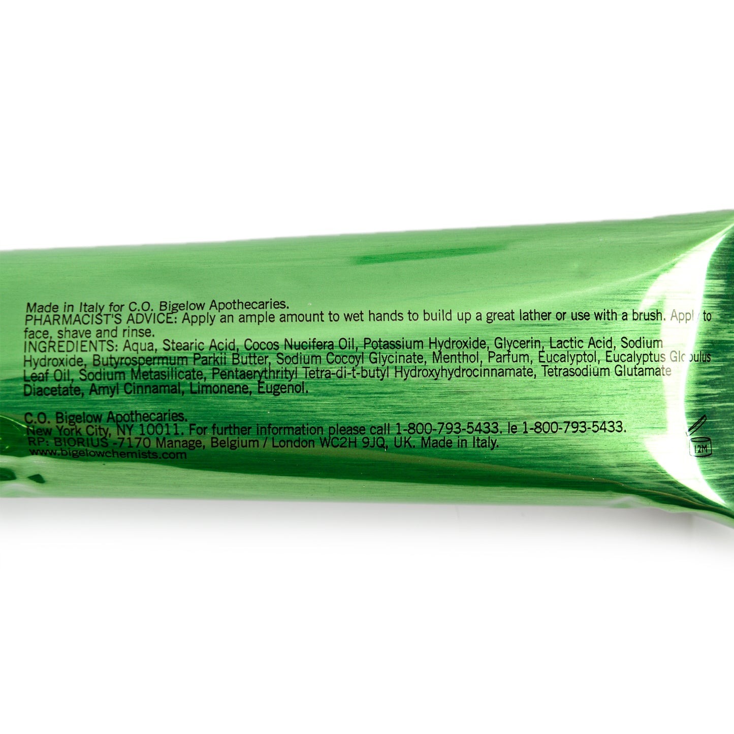 C.O. Bigelow Premium Shave Cream