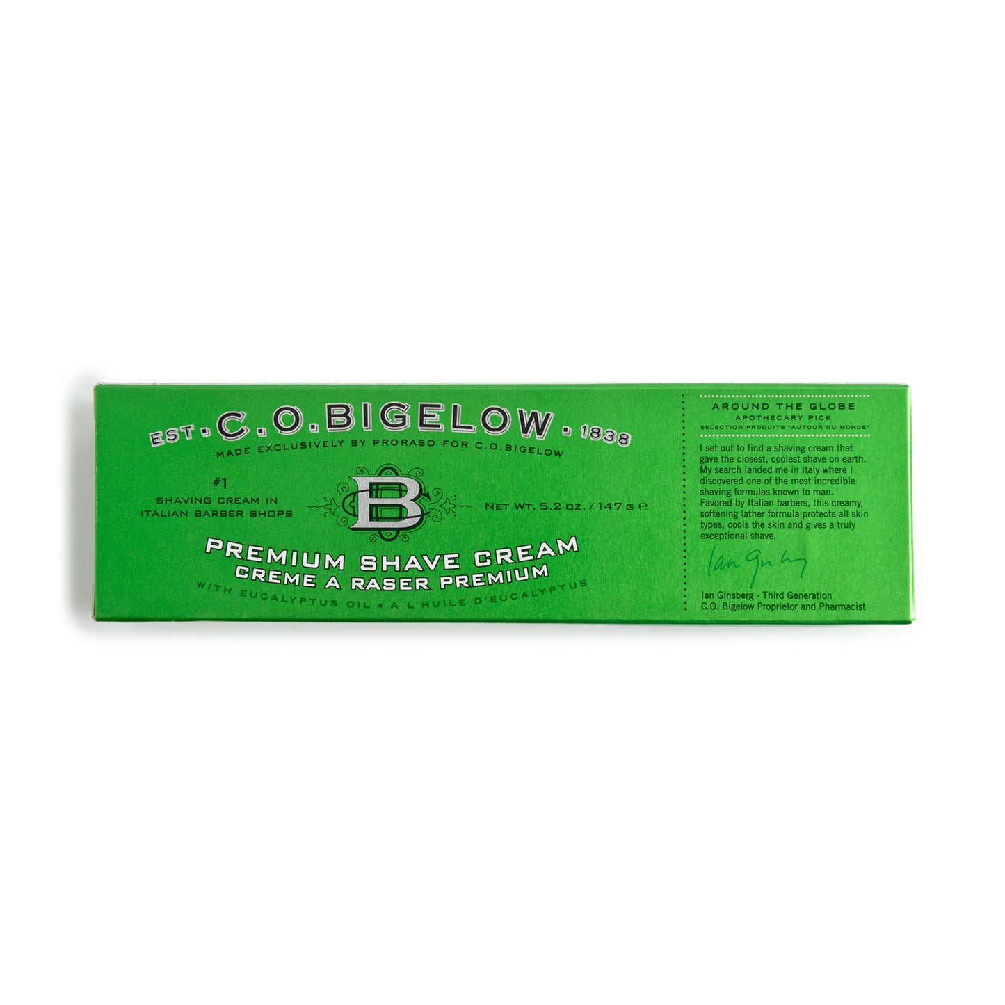 C.O. Bigelow Premium Shave Cream