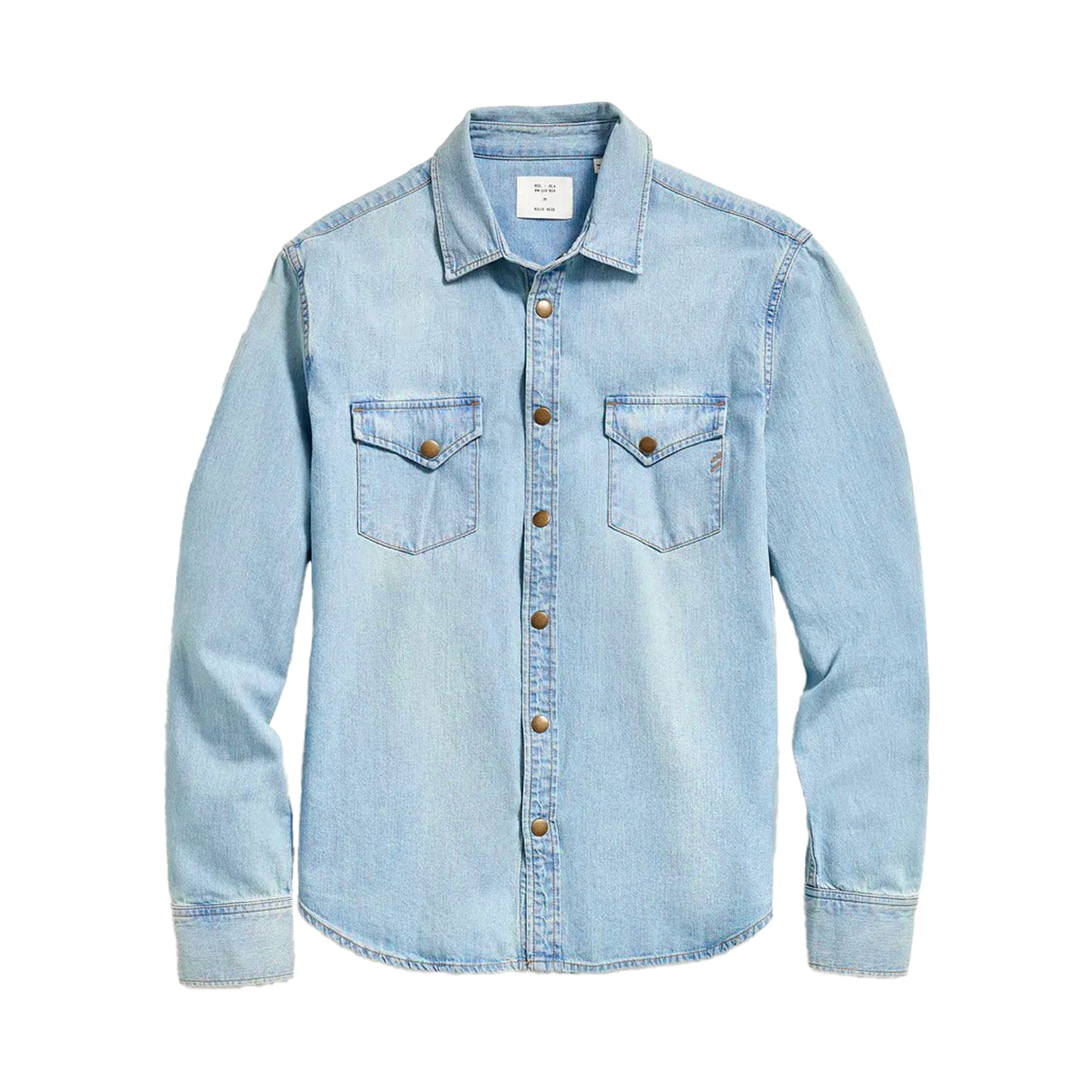 Billy Reid Washed Shoals Denim Shirt