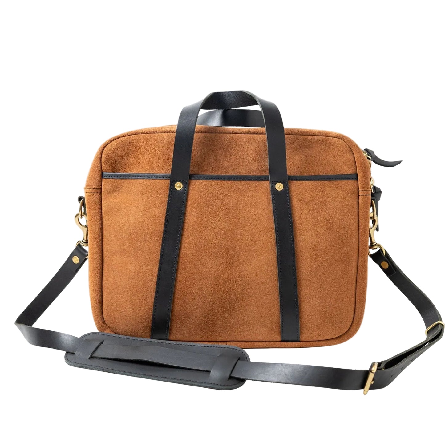 WP Standard Rough-out Woodward Briefcase Black & Tan