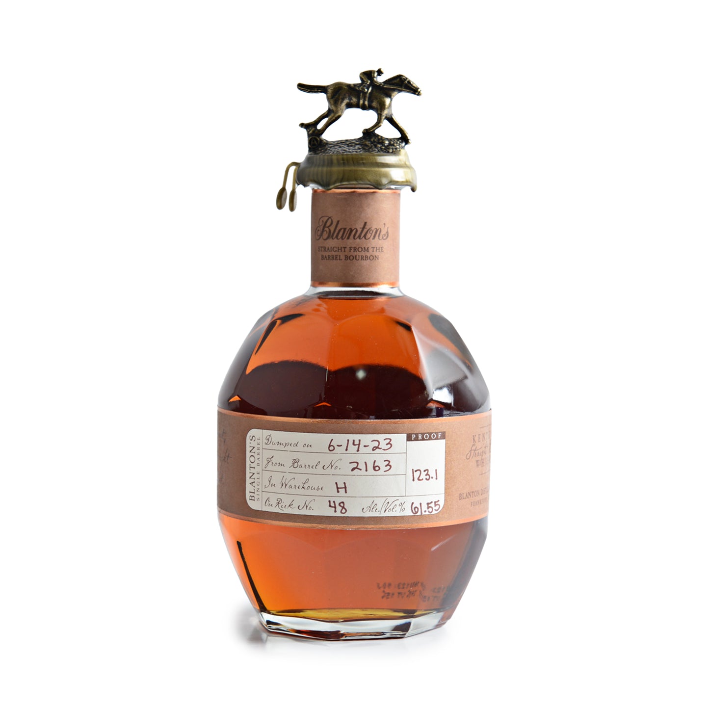 Blanton's Straight from the Barrel Bourbon Whiskey