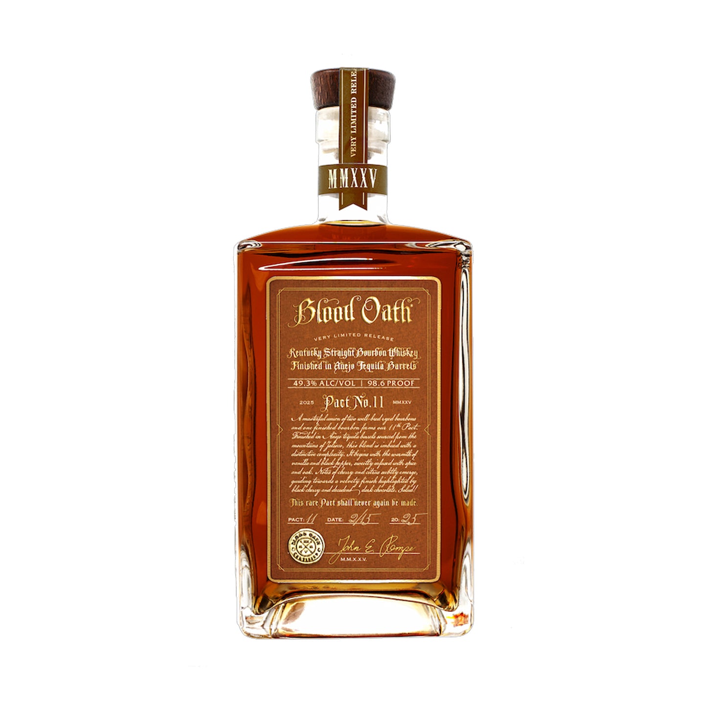 Blood Oath Pact No. 11 Bourbon