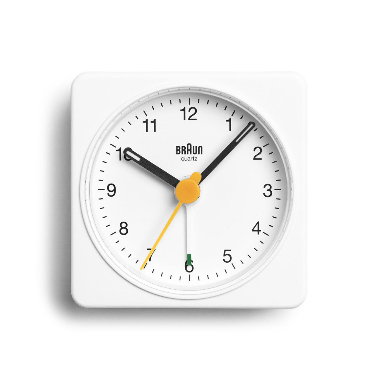 Braun Travel Alarm Clock White