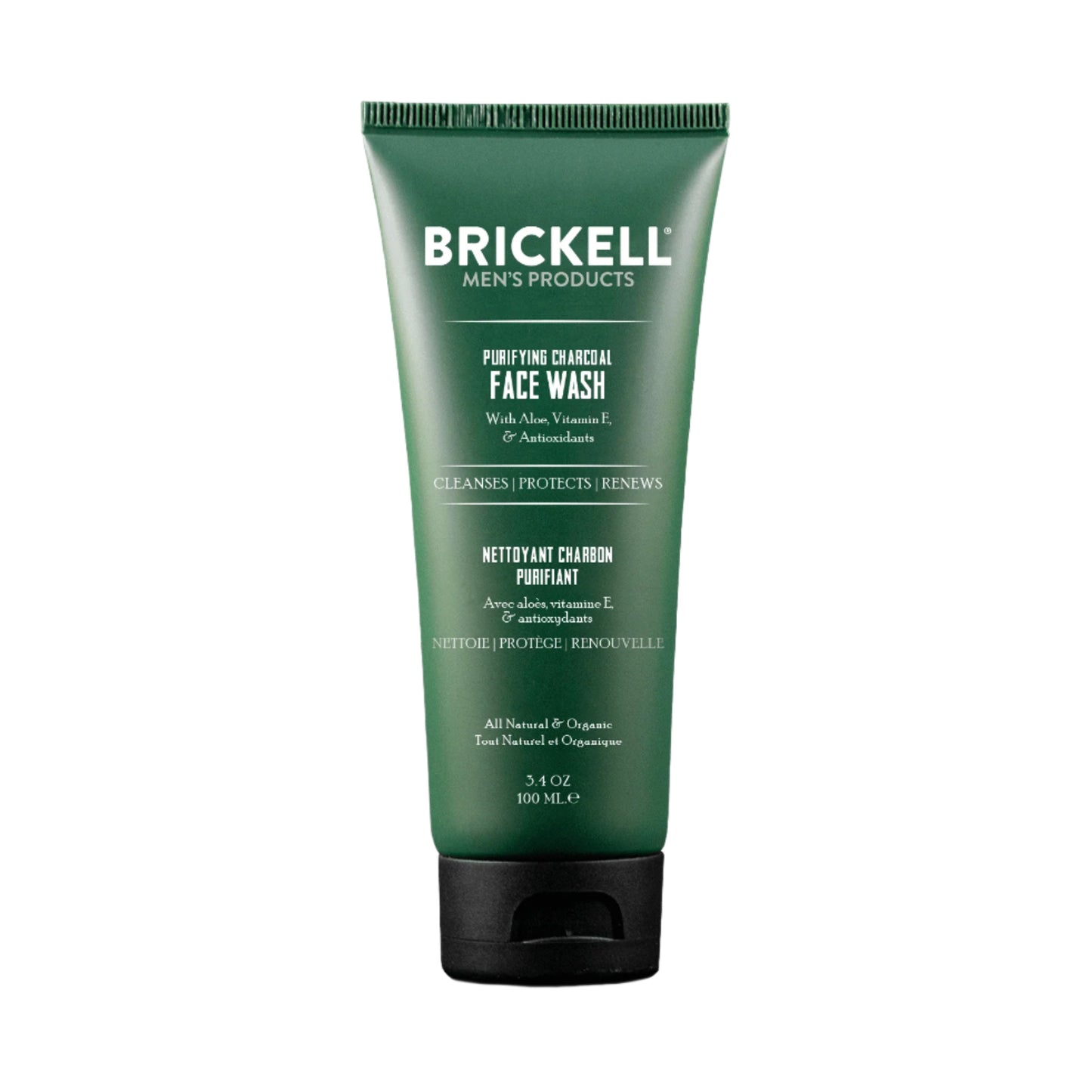 Brickell Purifying Charcoal Face Wash