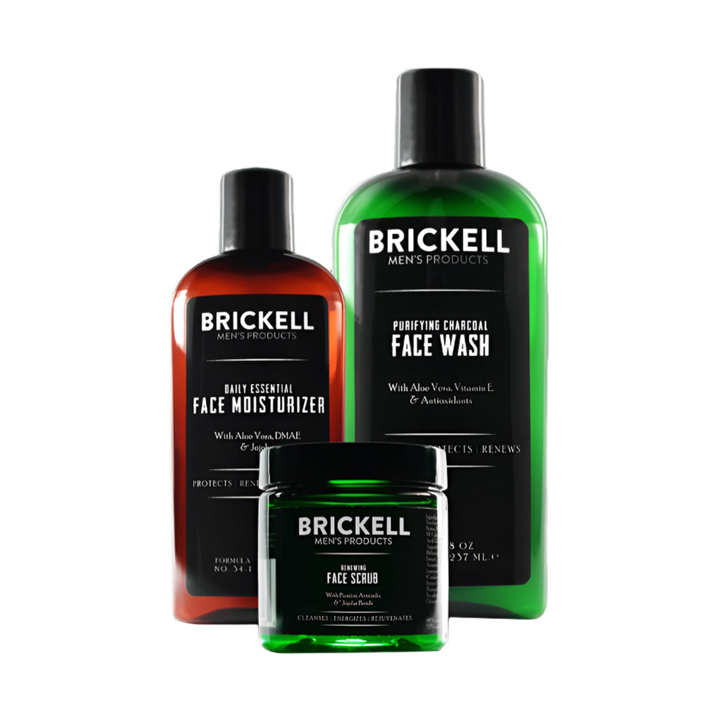 Brickell Men's Daily Advanced Face Care Routine II