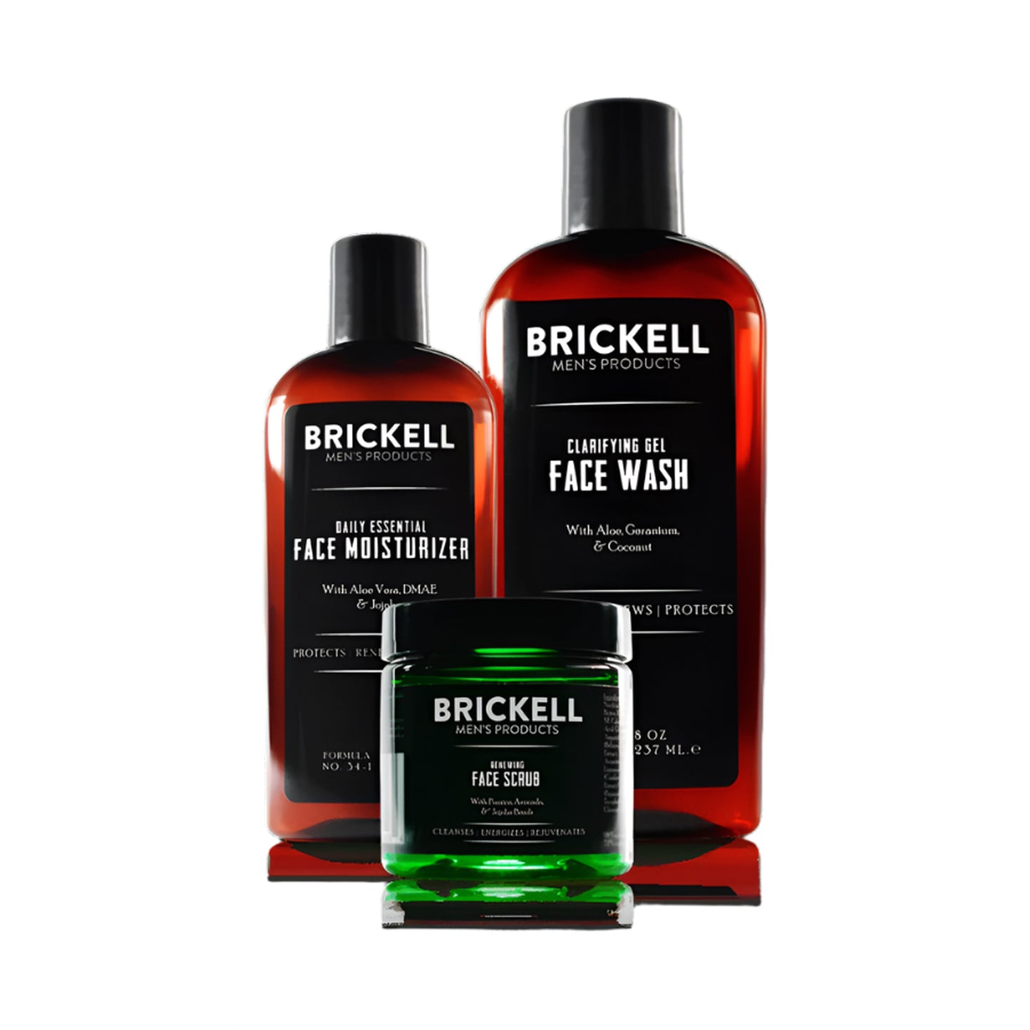 Brickell Men's Daily Advanced Face Care Routine I
