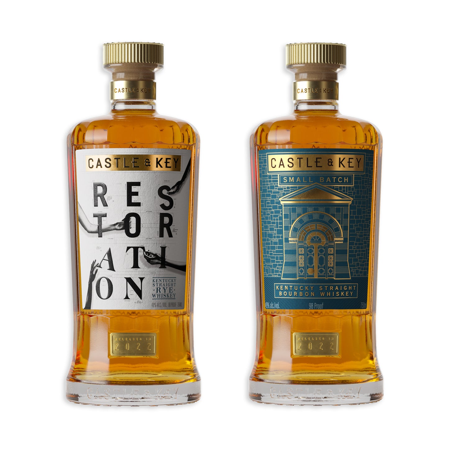 Castle & Key Batch 3 Bourbon & Rye Set