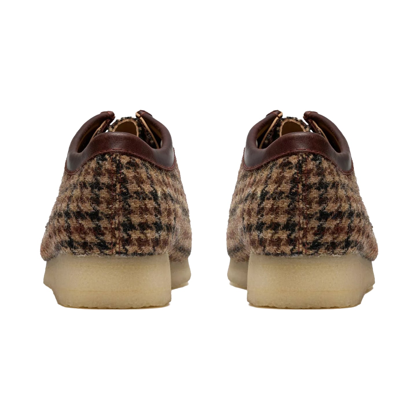 Clarks Tweed Houndstooth Wallabees