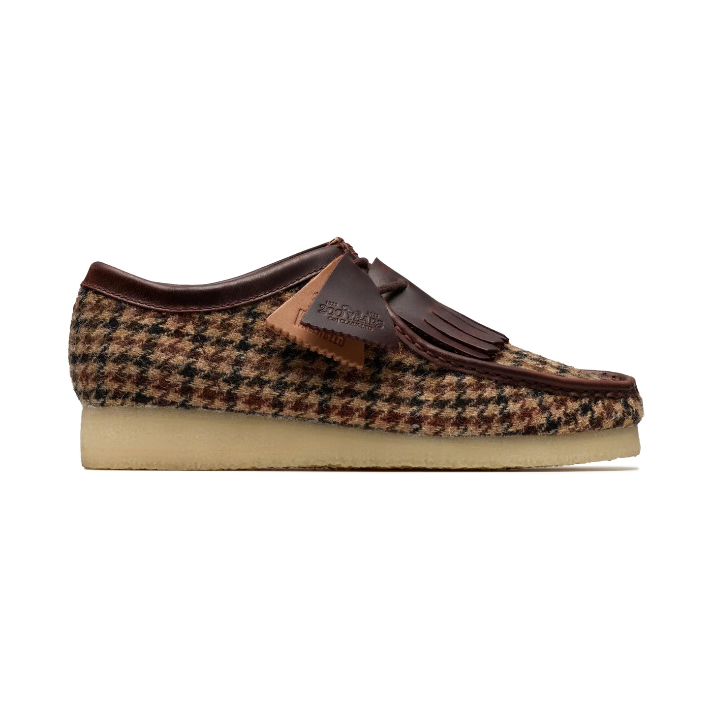 Clarks Tweed Houndstooth Wallabees