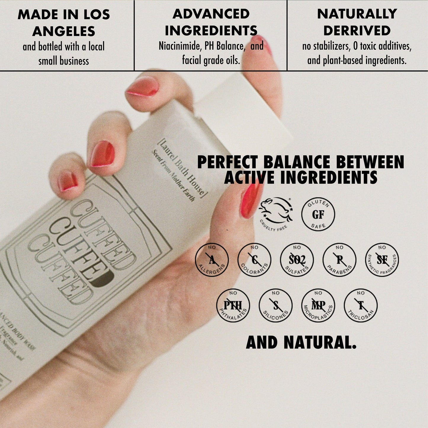 Laurel Bath House Cuffed Body Wash