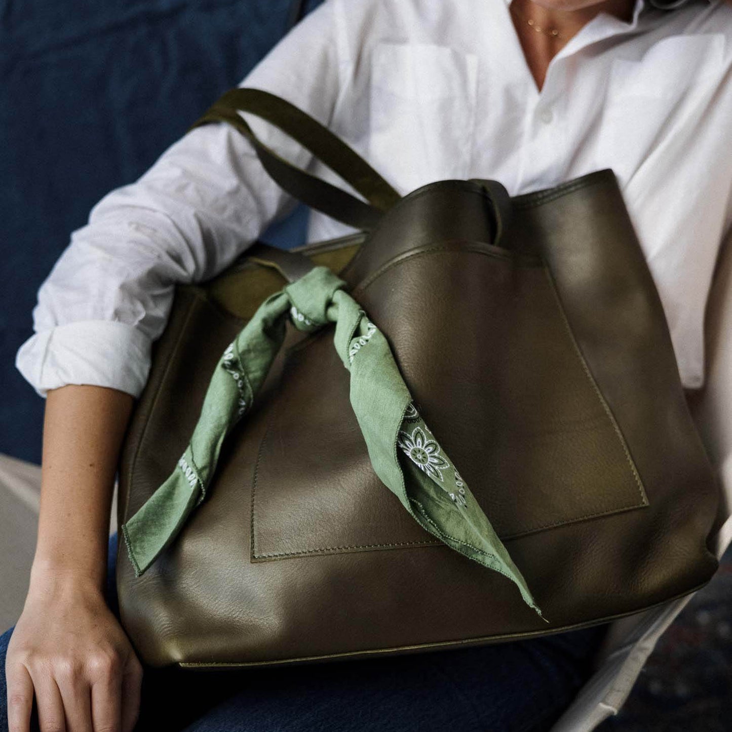 WP Standard Oversized Leather Tote