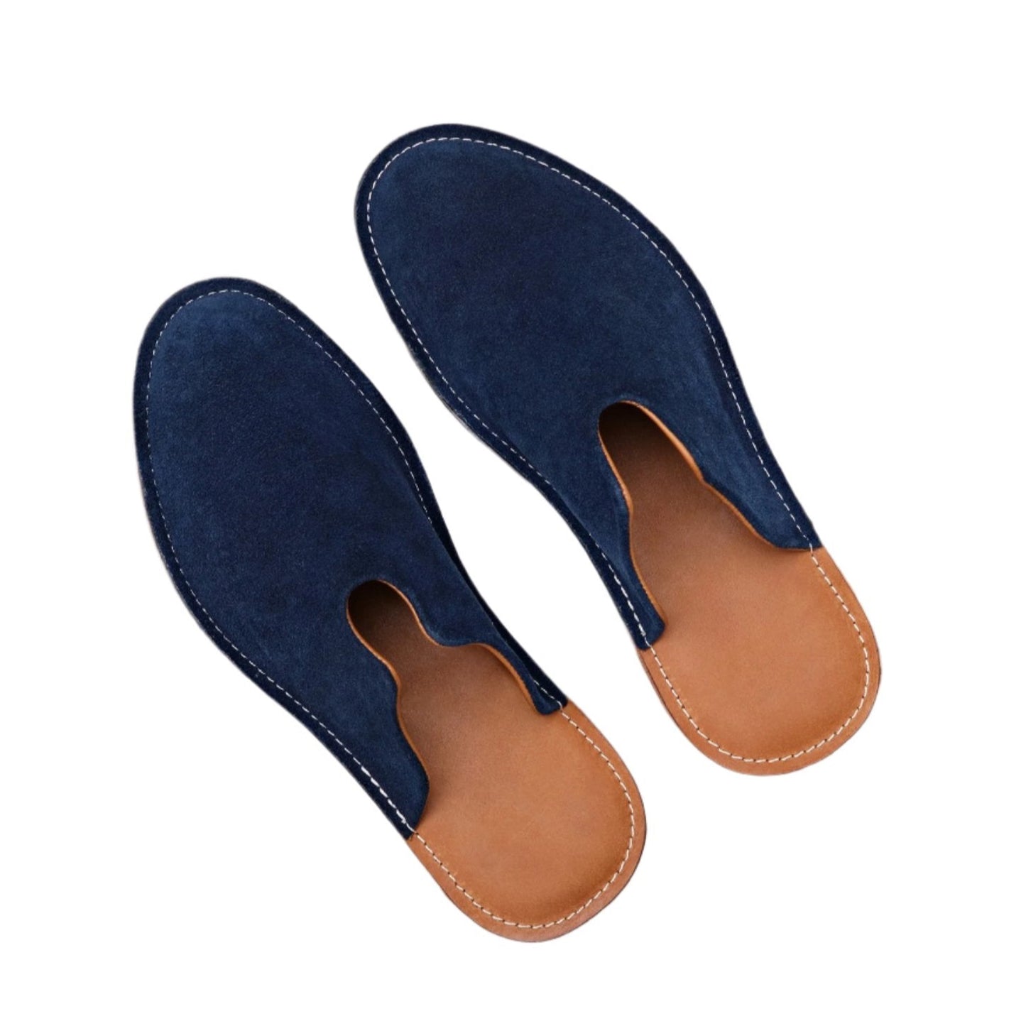 Mr. Grumpy Leather Slippers