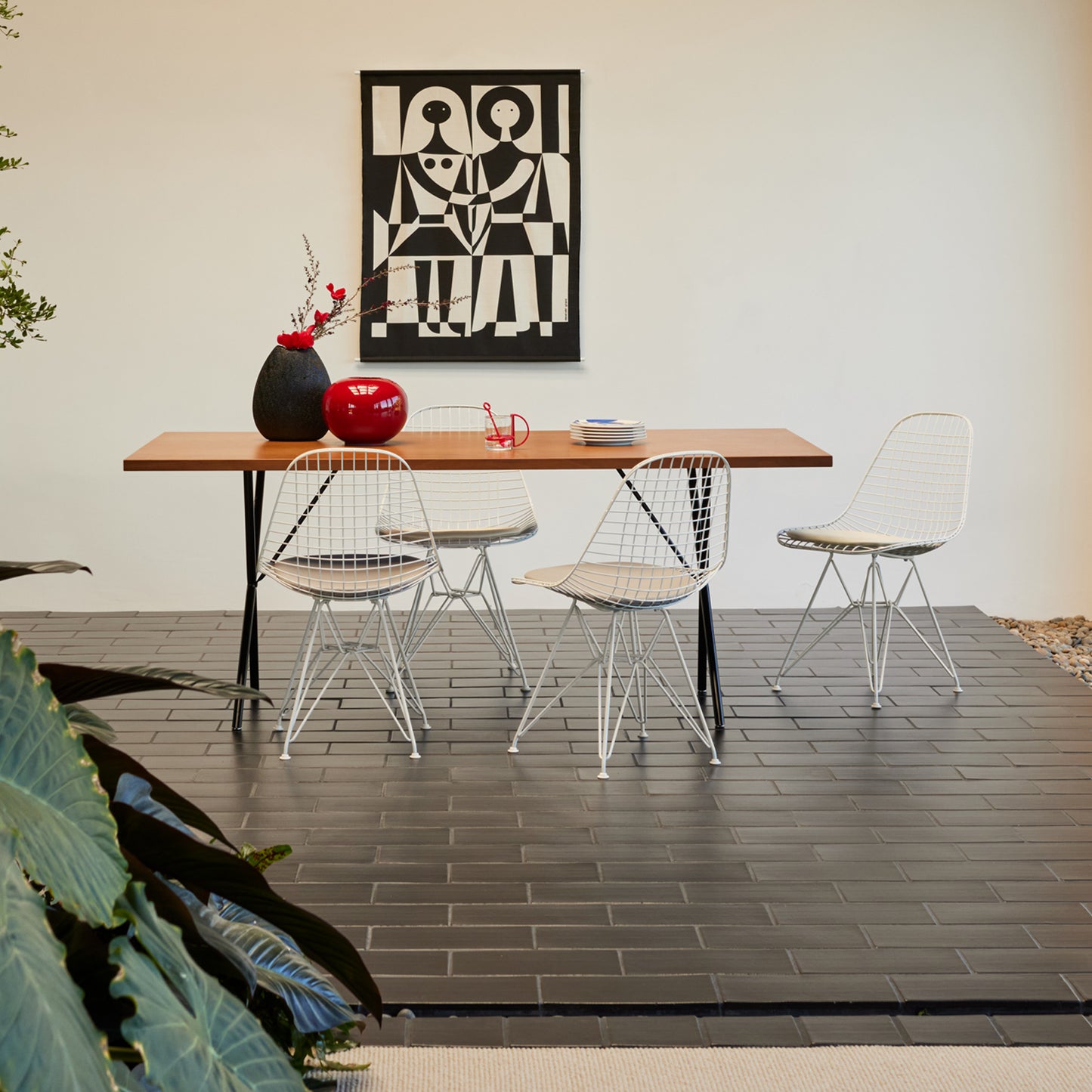 Eames Chrome Wire Chair