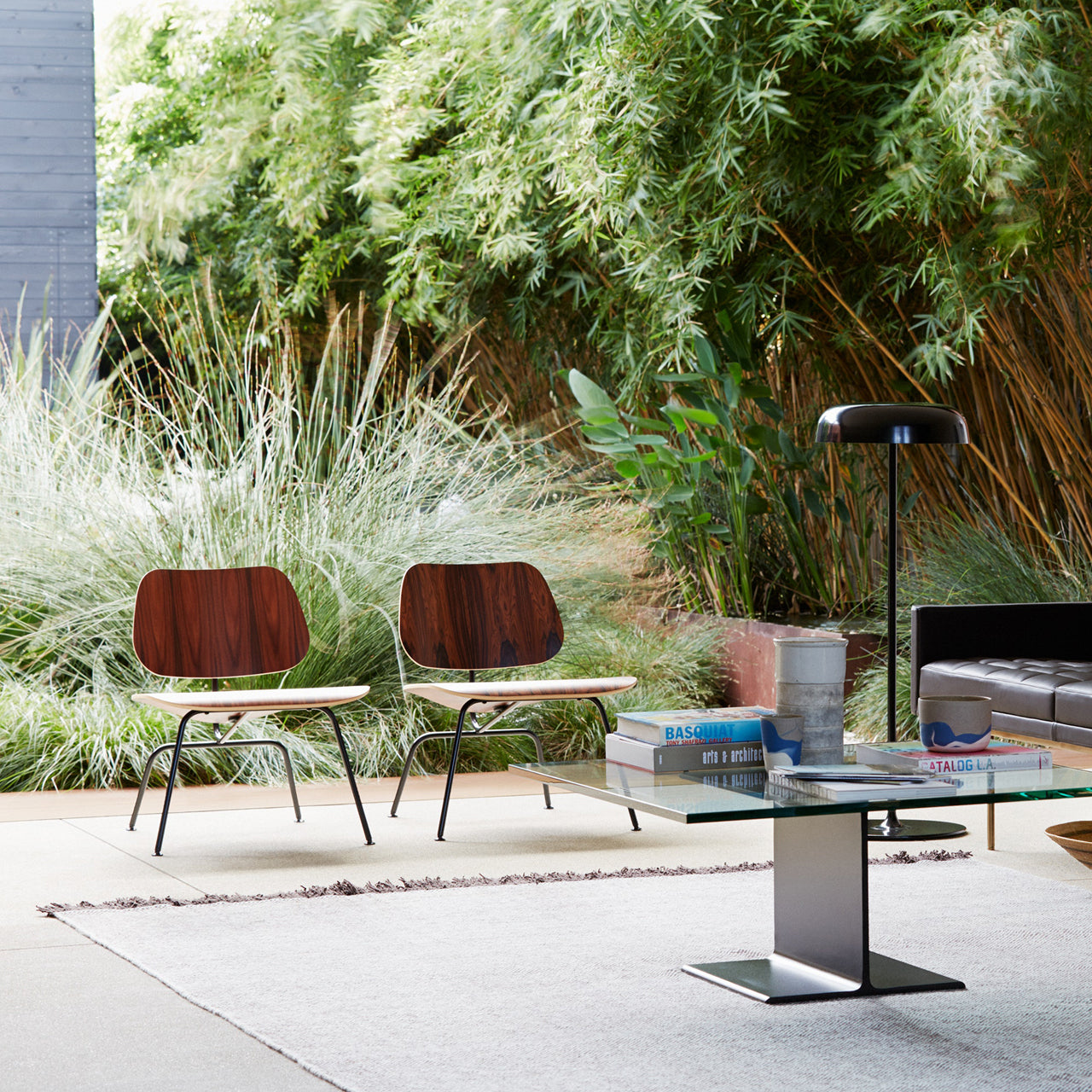 Eames Molded Plywood Lounge Chair Metal Base