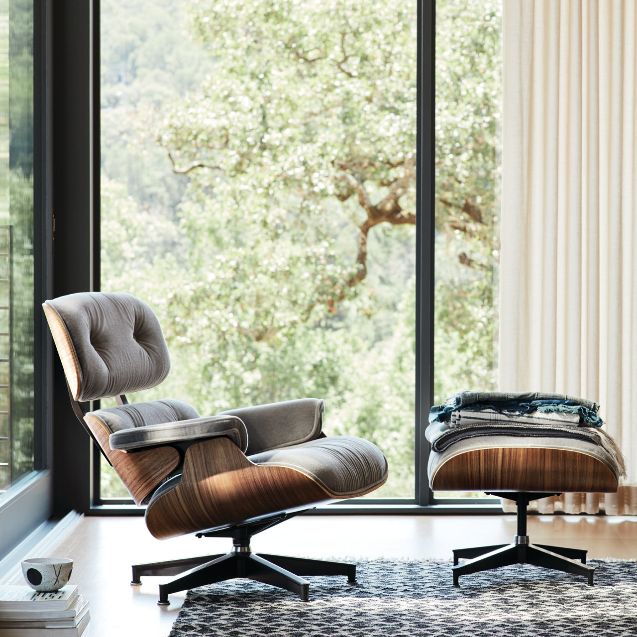 Eames Lounge Chair & Ottoman