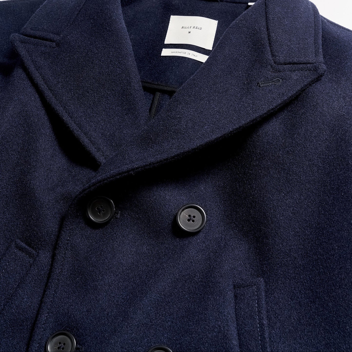 Billy Reid Navy Bond Peacoat
