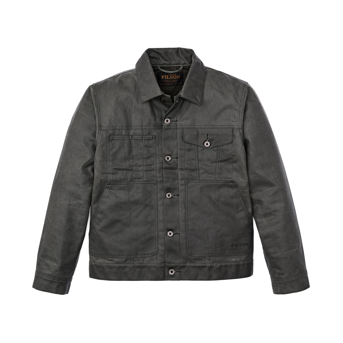 Filson Tin Cloth Short Lined Cruiser Jacke