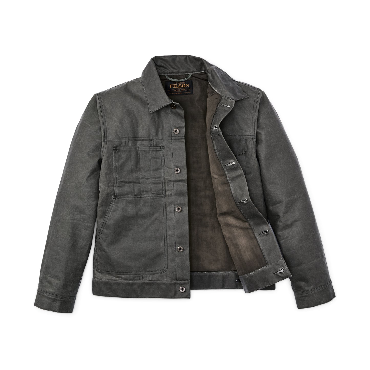 Filson Tin Cloth Short Lined Cruiser Jacke