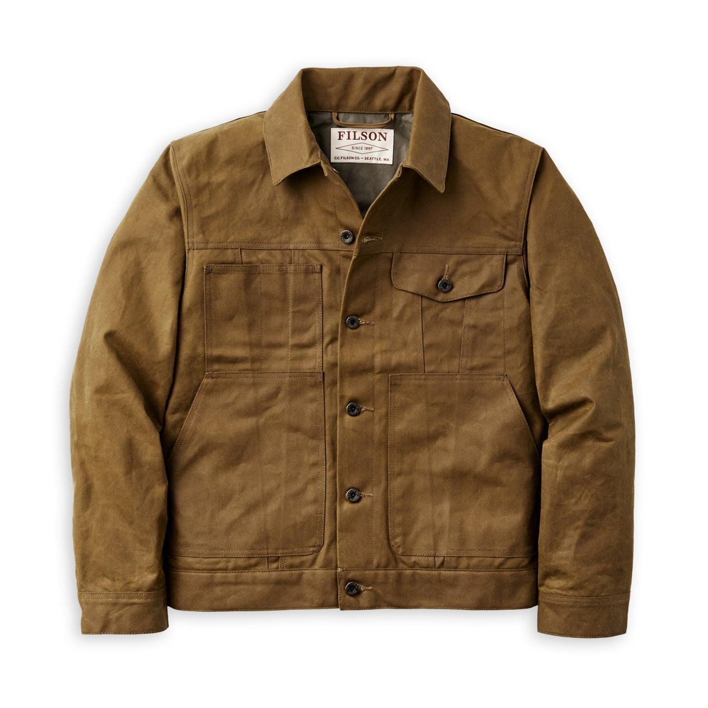 Filson Tin Cloth Short Lined Cruiser Jacke