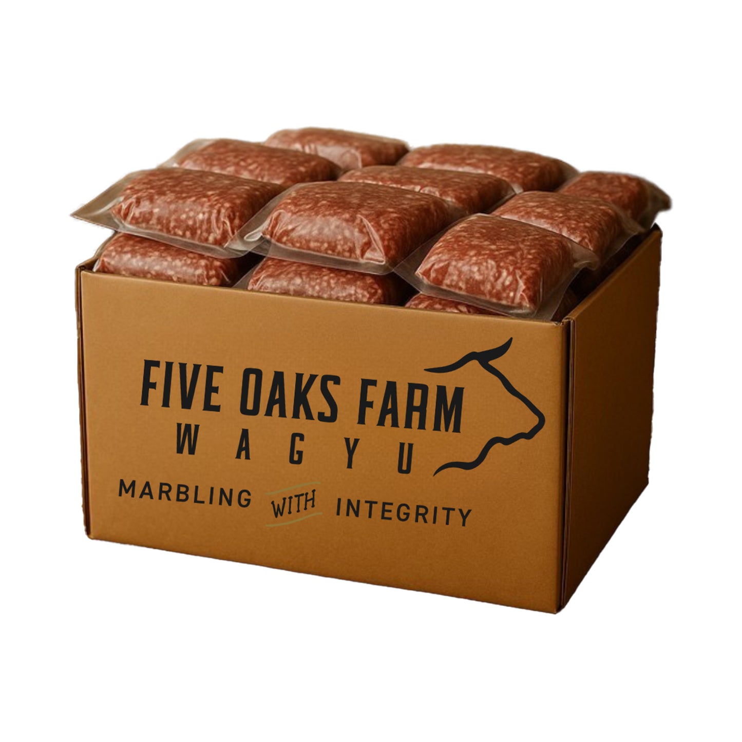 Five Oaks Farms 10lb Wagyu Ground Beef Bundle