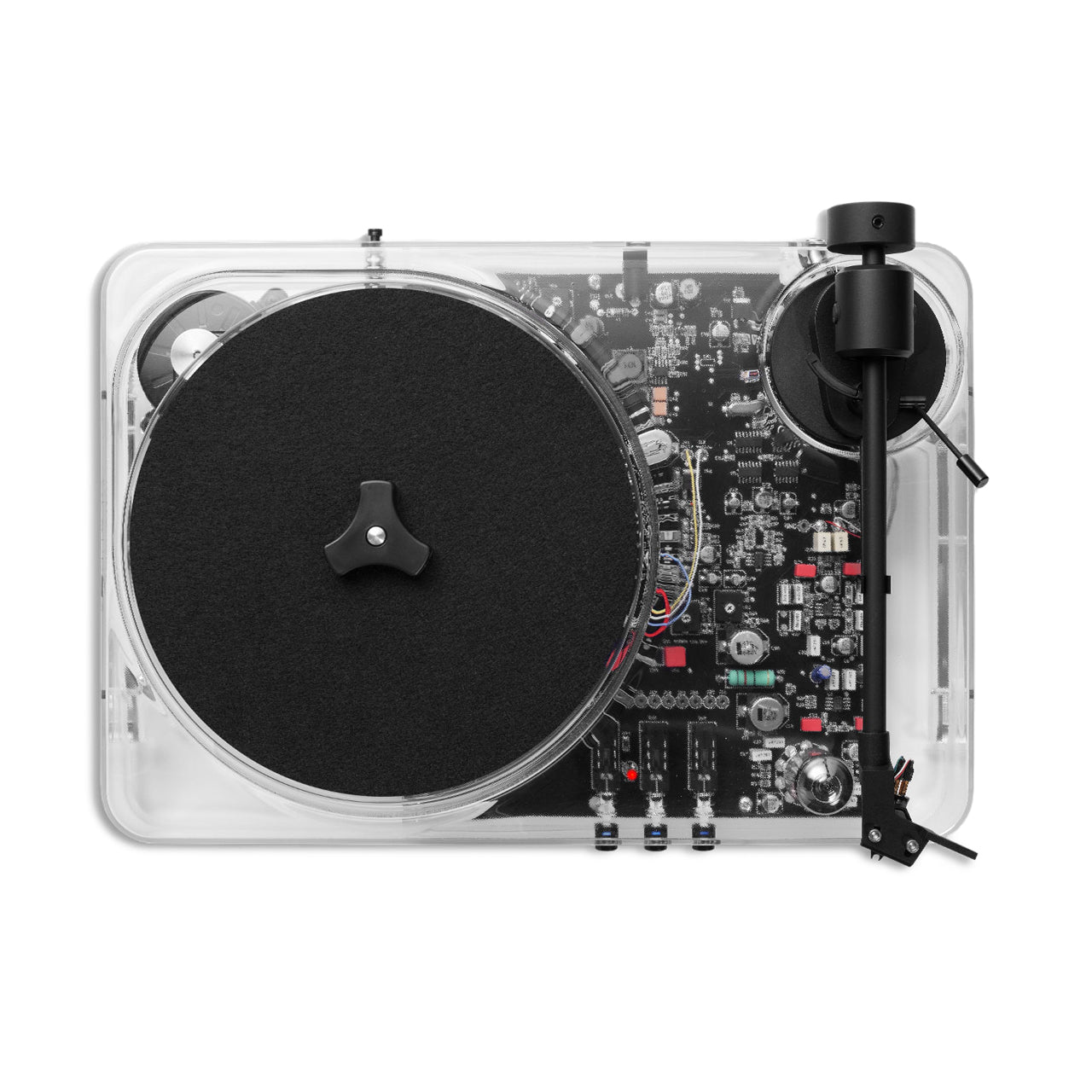 Gearbox Transparent Turntable