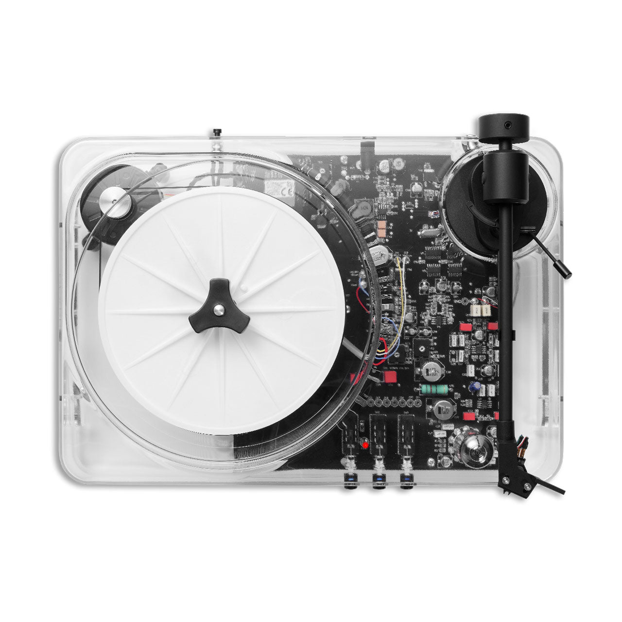 Gearbox Transparent Turntable