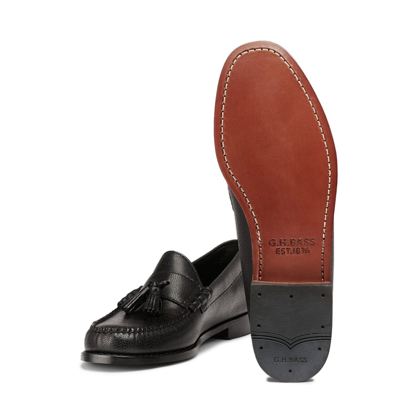 G.H. Bass Pebble Grain Lennox Weejuns Loafers