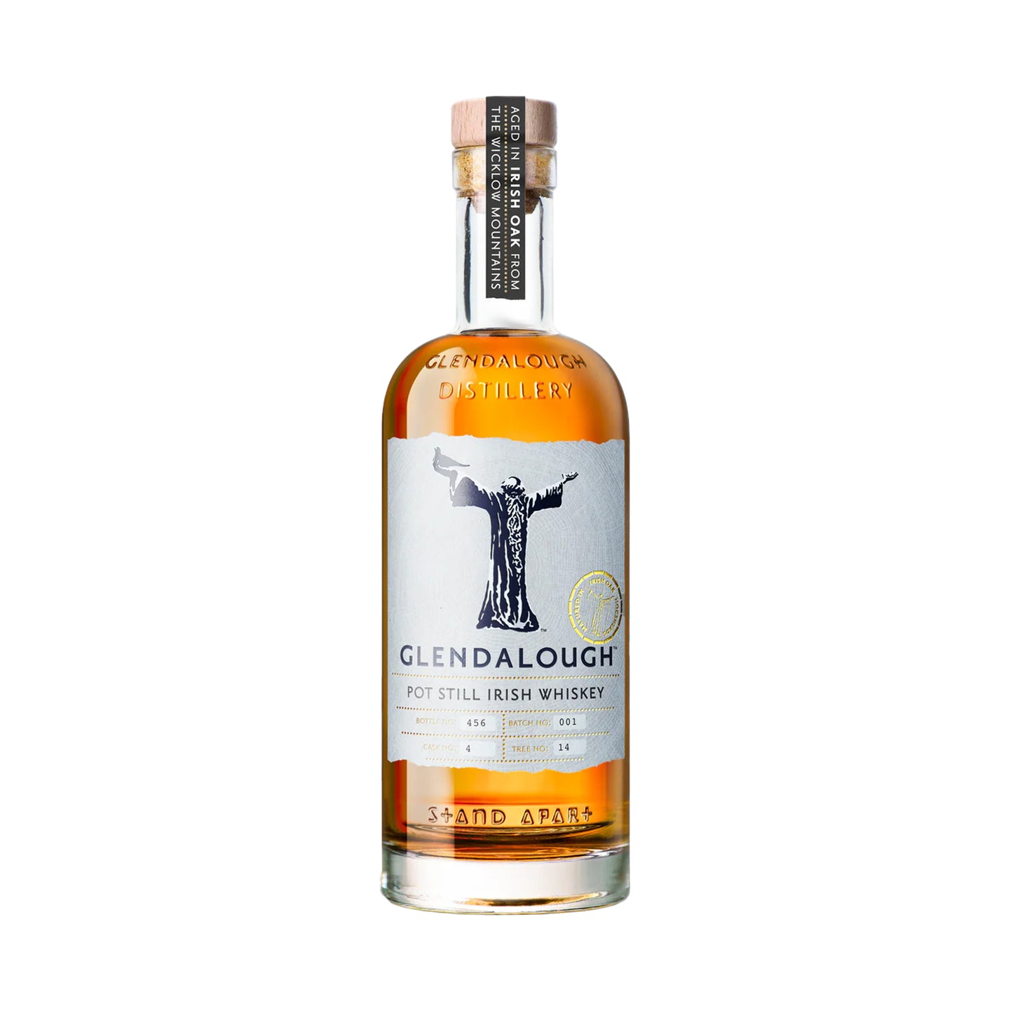 Glendalough Pot Still Irish Oak Finish Whiskey
