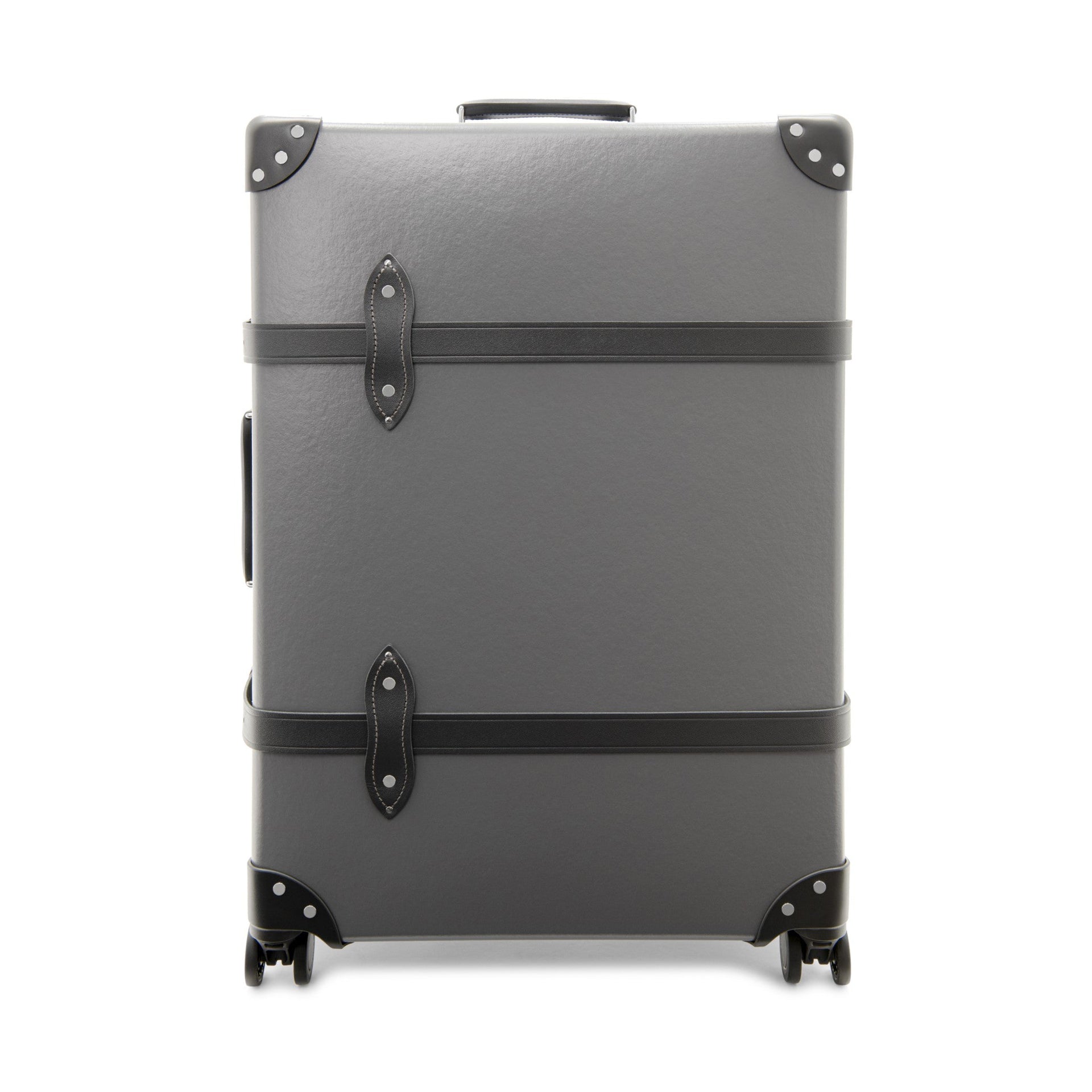 ほぼ未使用GLOBE-TROTTER アタッシェケース 16インチ グレー 鍵付 007 コレクション スモールアタッシェ グレー | バッグ | 英国製スーツ