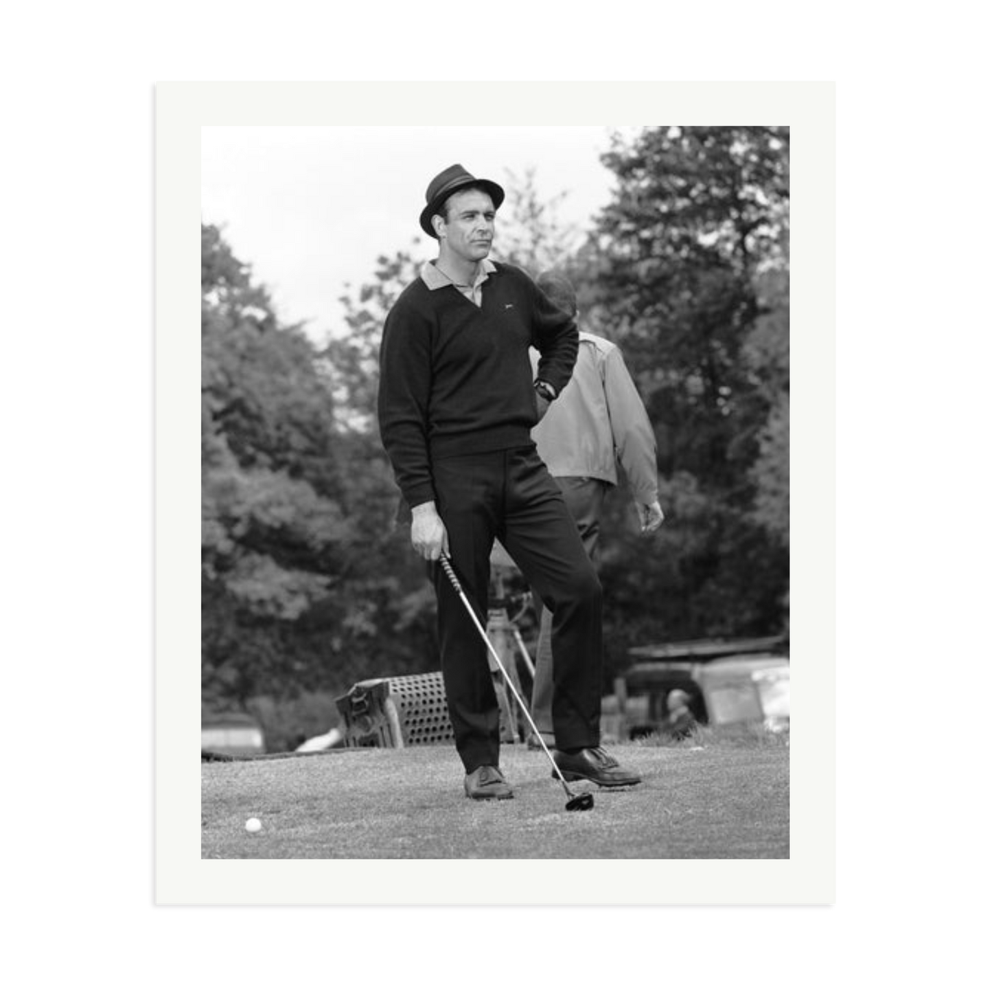 Goldfinger Golf Framed Print Print Only XXL