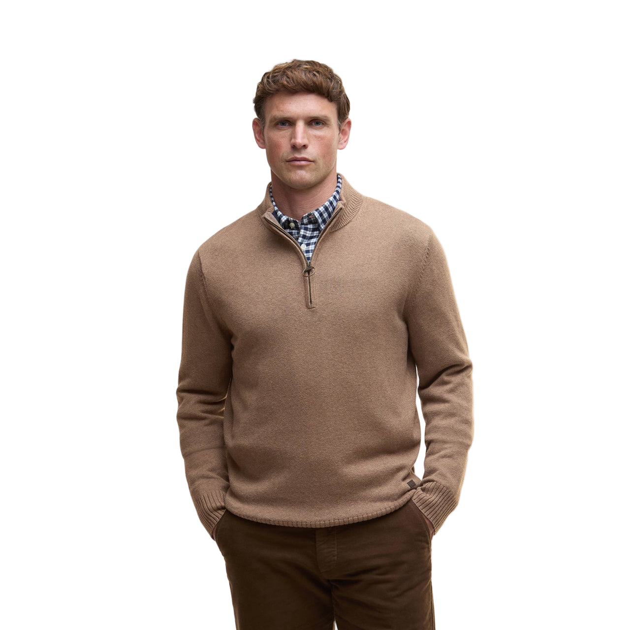Barbour Kelson Half Zip Knitted Jumper