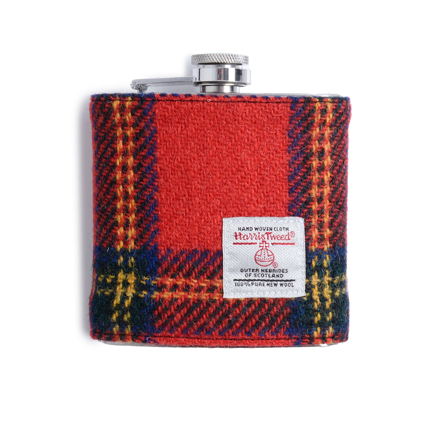 Harris Tweed Hip Flask