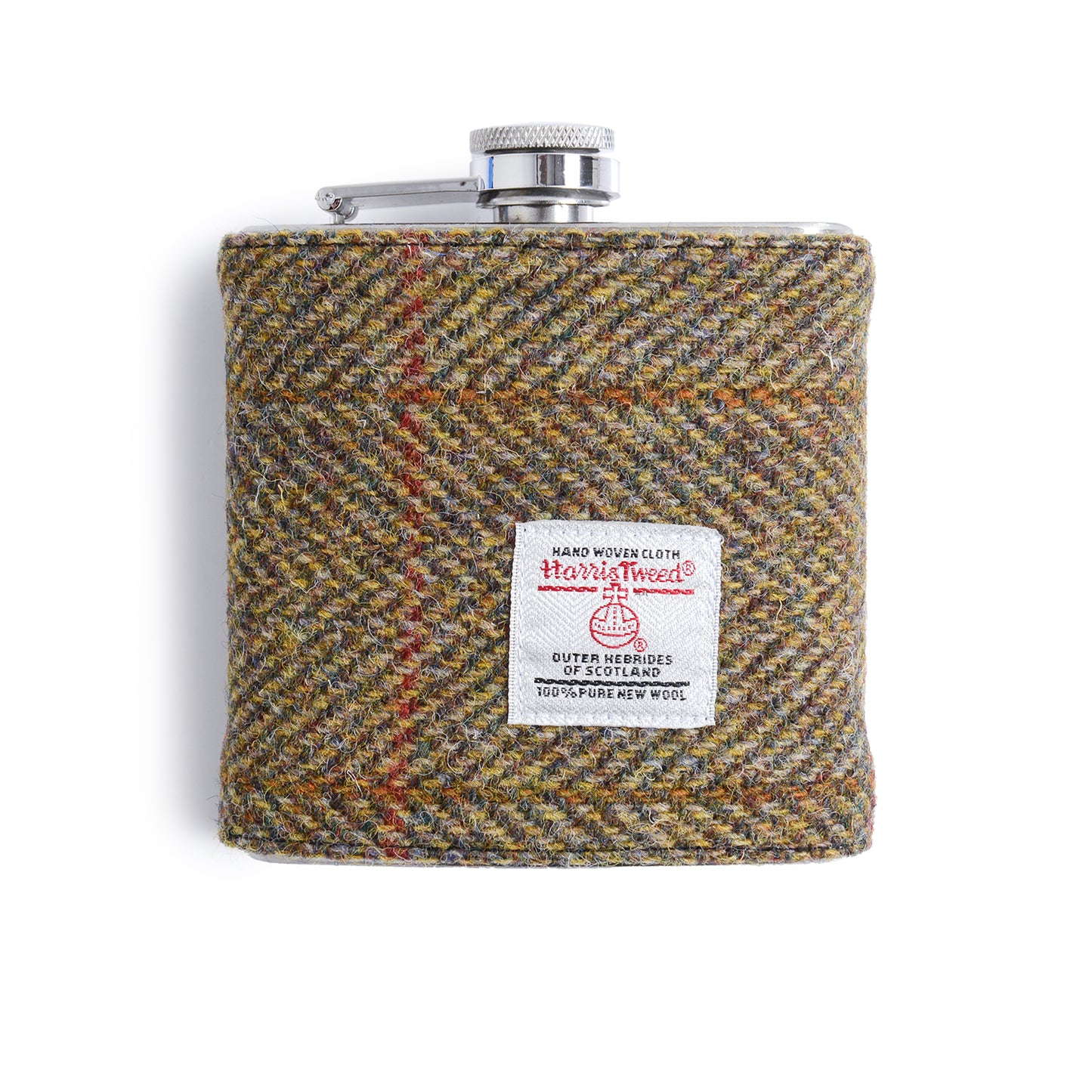 Harris Tweed Hip Flask