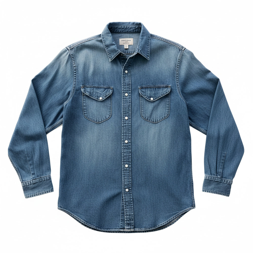 imogene + willie Hayes Washed Pearl Snap Shirt | Uncrate Supply