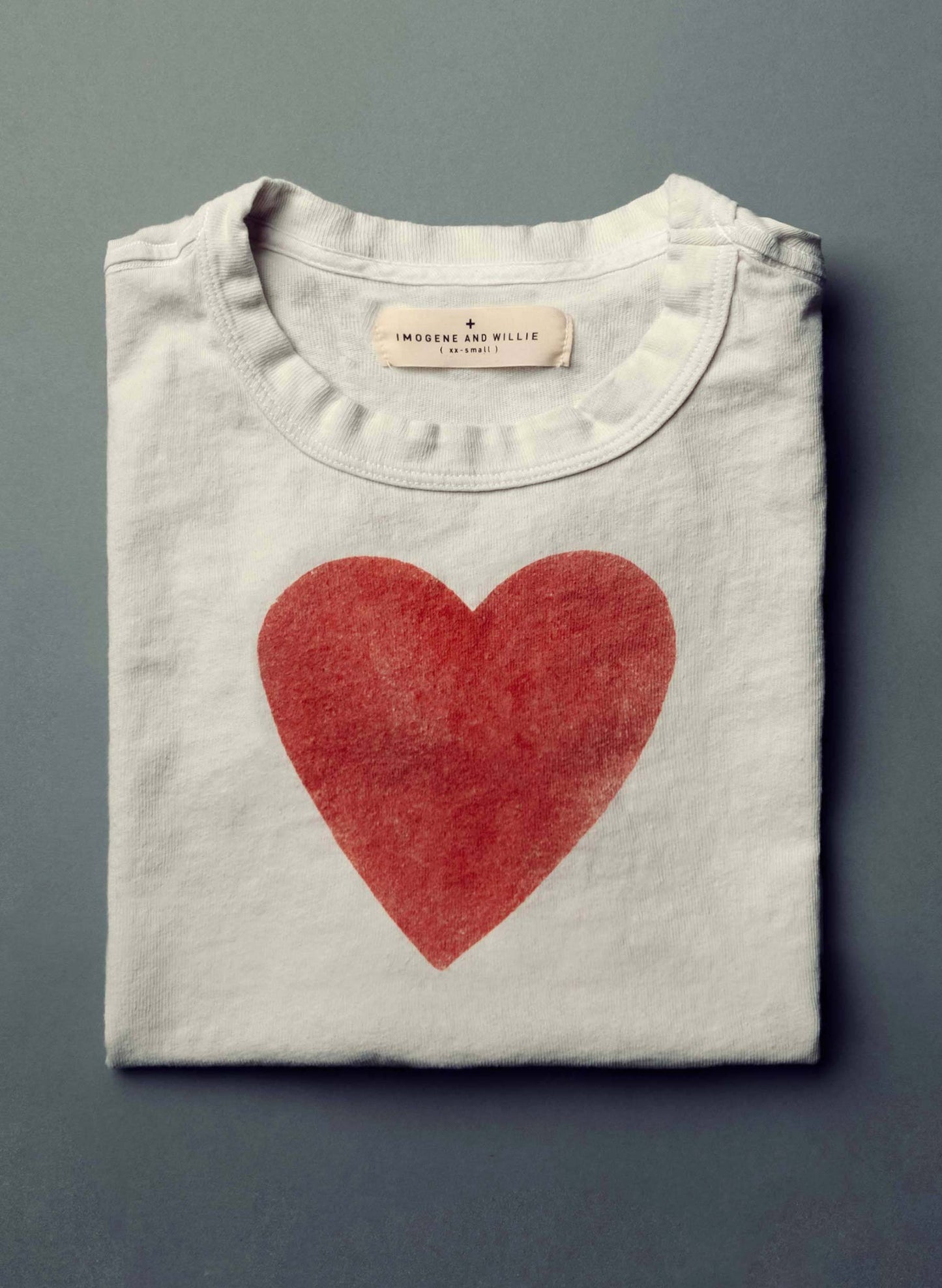 imogene + willie the heart tee