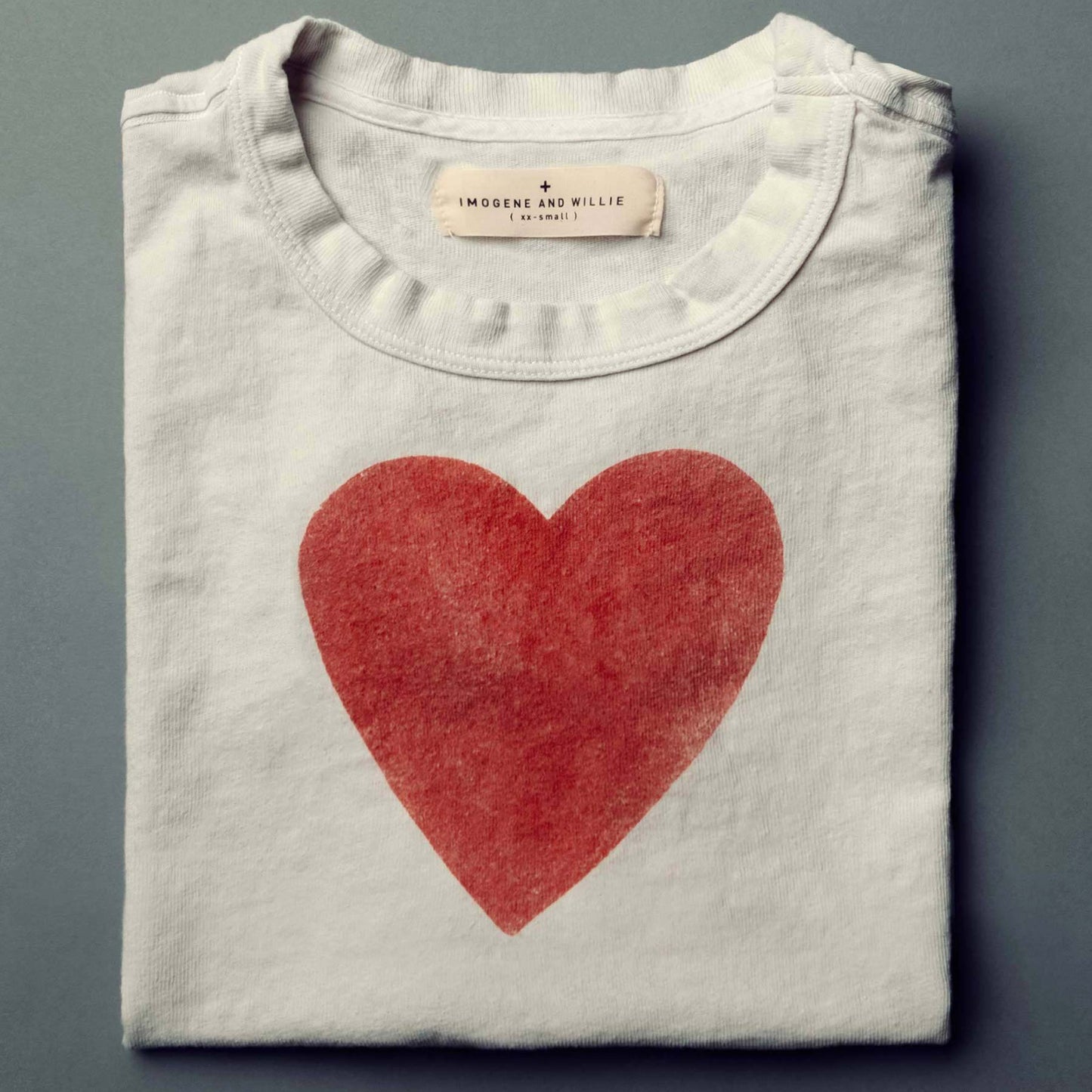 imogene + willie the heart tee