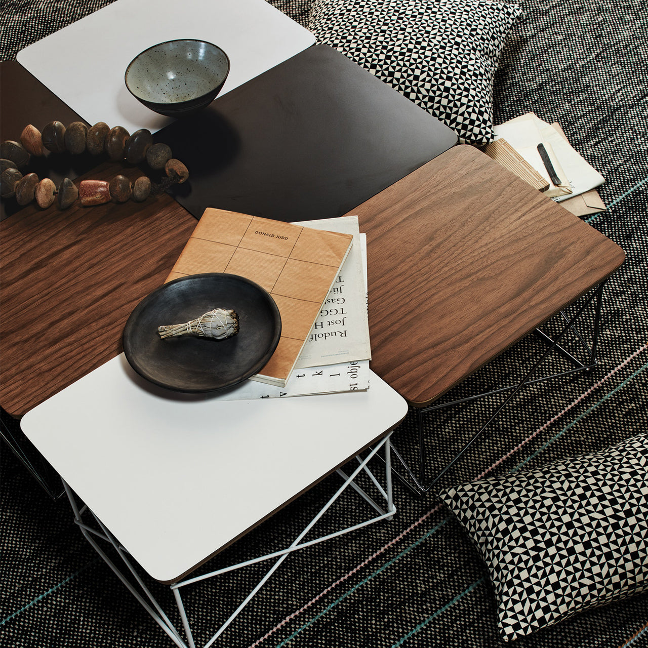 Eames Wire Base Low Table