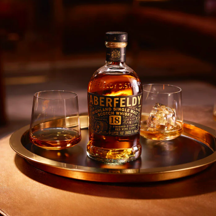 Aberfeldy Tuscan Red Wine Cask 18 Year Single Malt Whisky