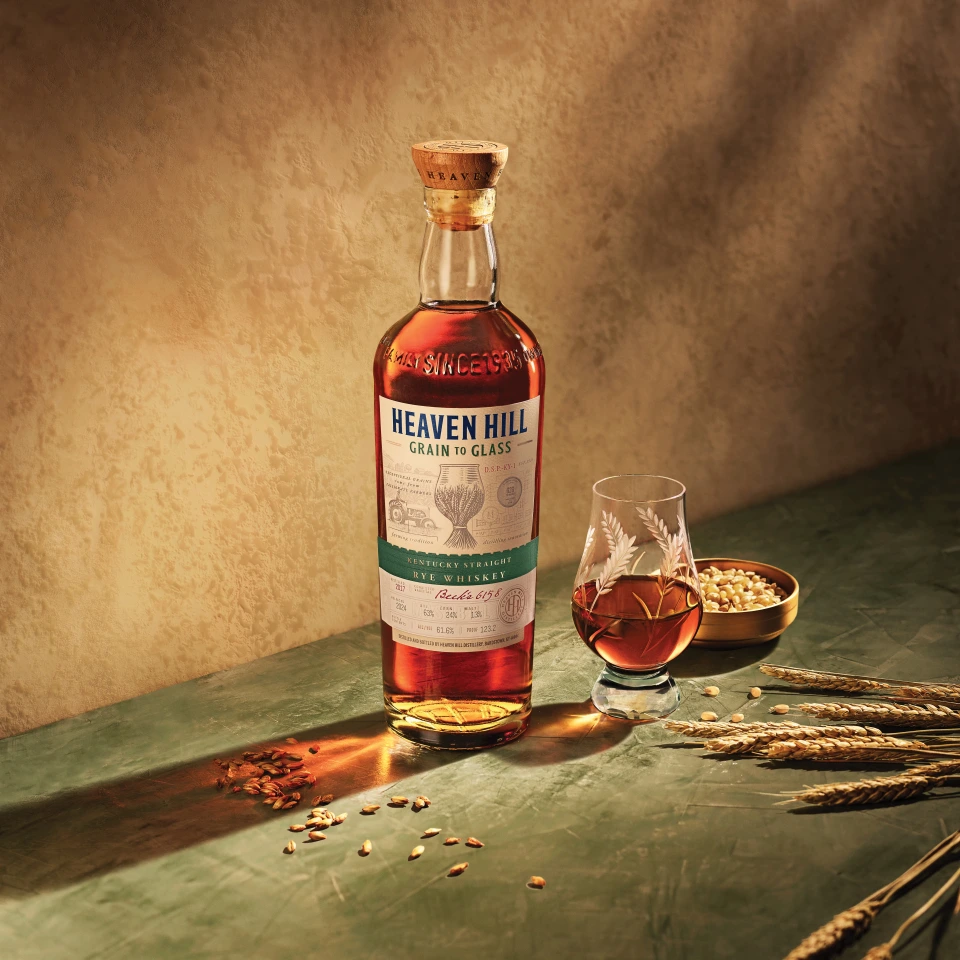 Heaven Hill Grain to Glass 1st Edition Bourbon and Rye Set