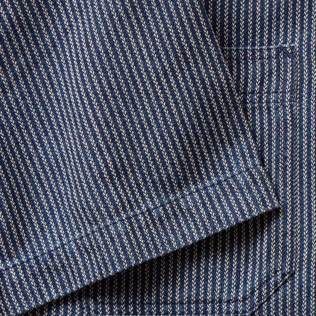 Taylor Stitch Roped Indigo Utility Shirt