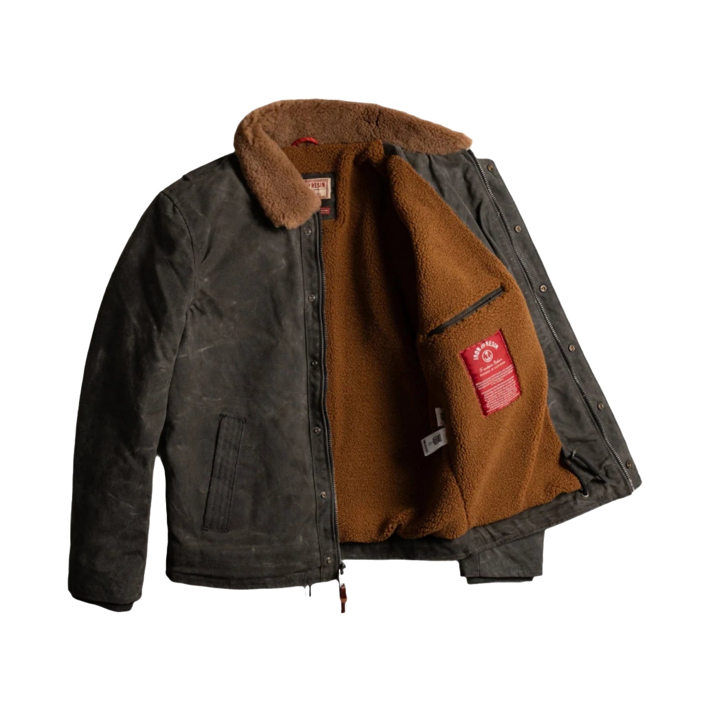 Iron & Resin Waxed Nautilus Jacket