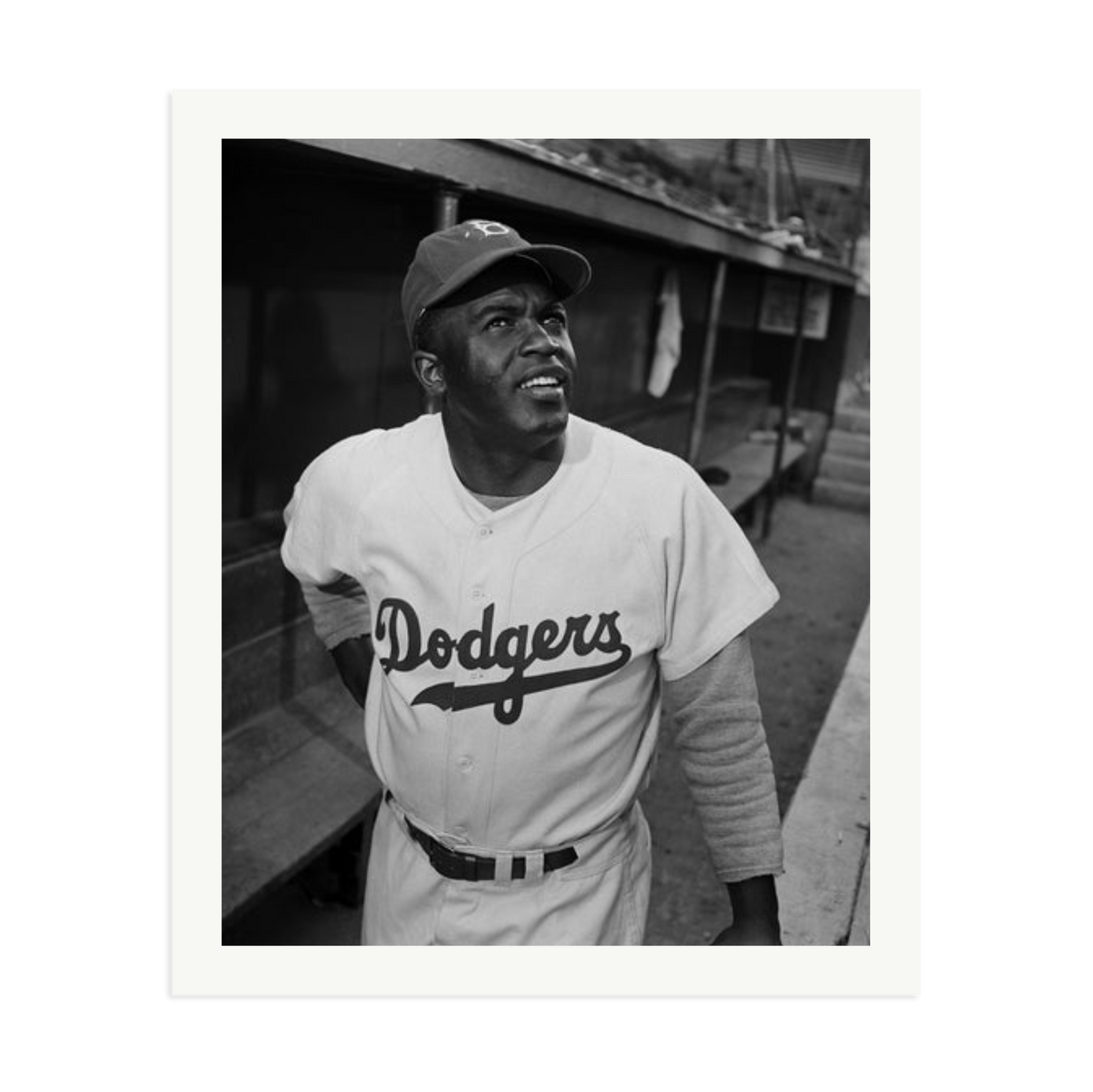 Jackie Robinson 1950 Framed Print