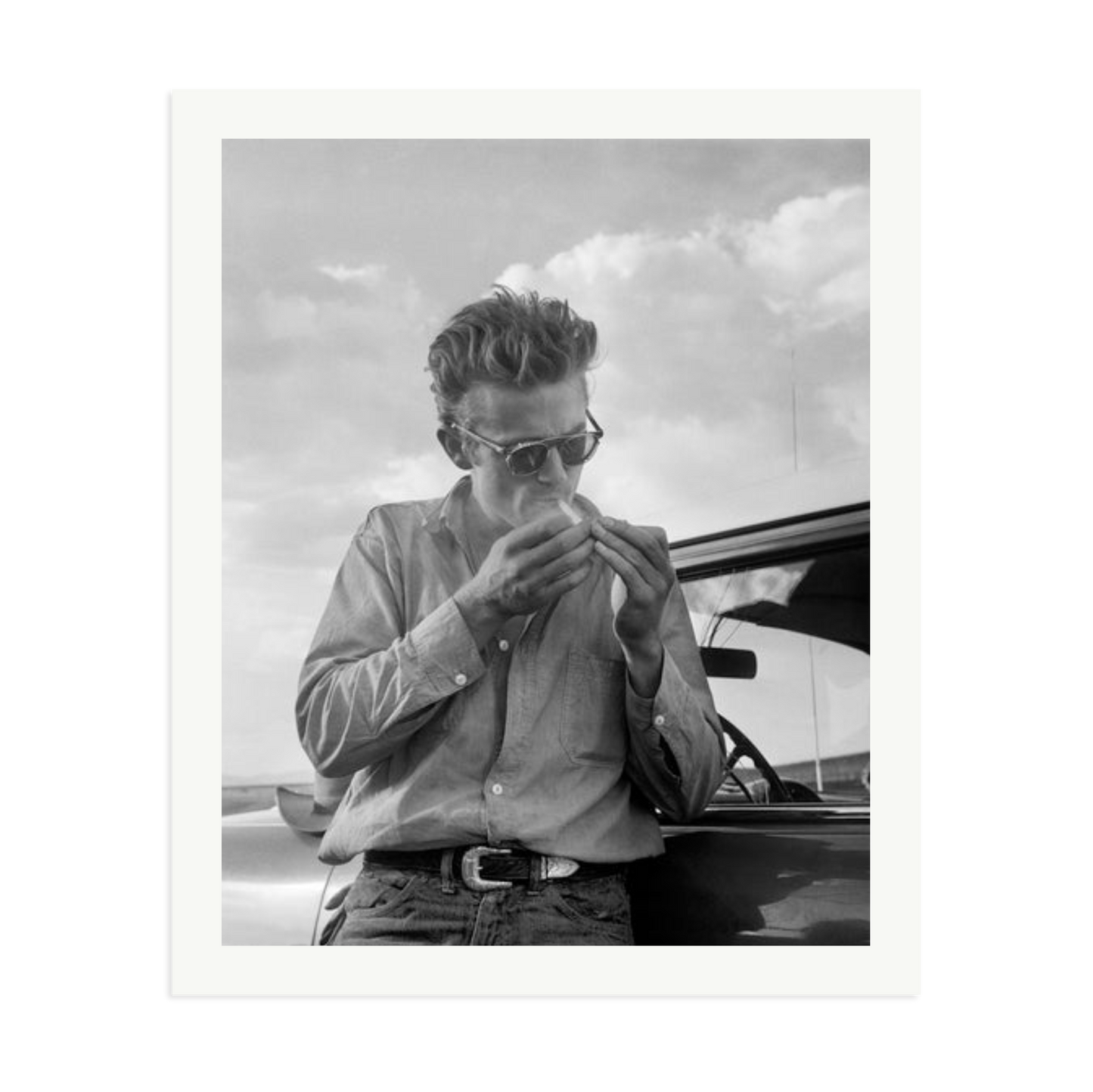 James Dean Framed Print Print Only XXL
