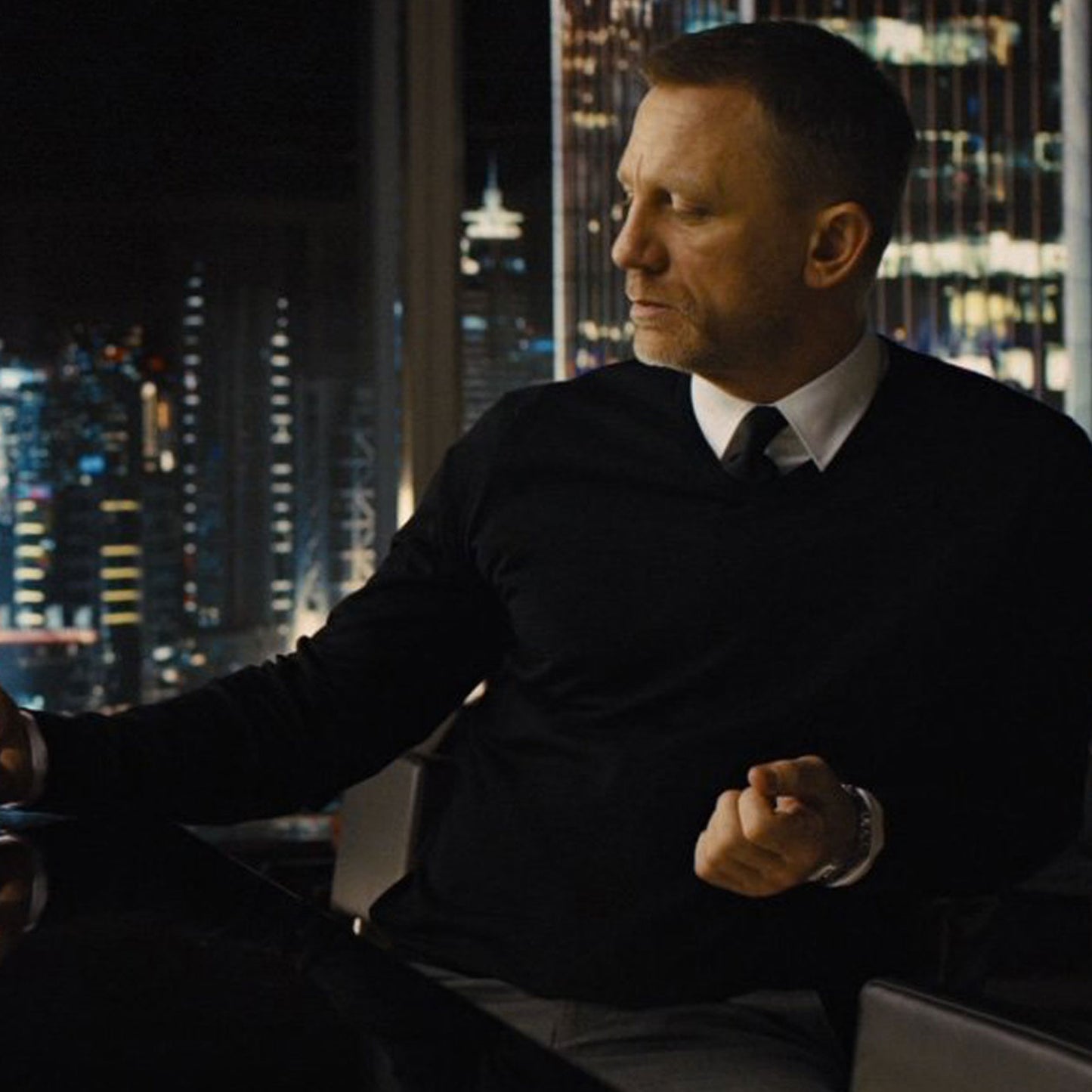 Daniel Craig's John Smedley Skyfall Sweater
