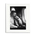 John F. Kennedy Framed Print - White Frame