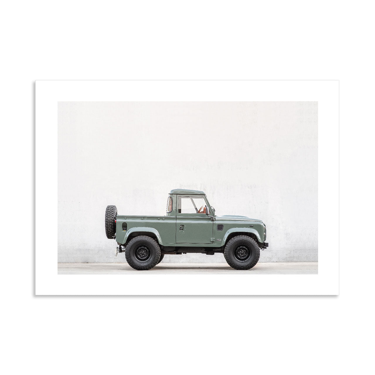 Land Rover Pickup Art Print