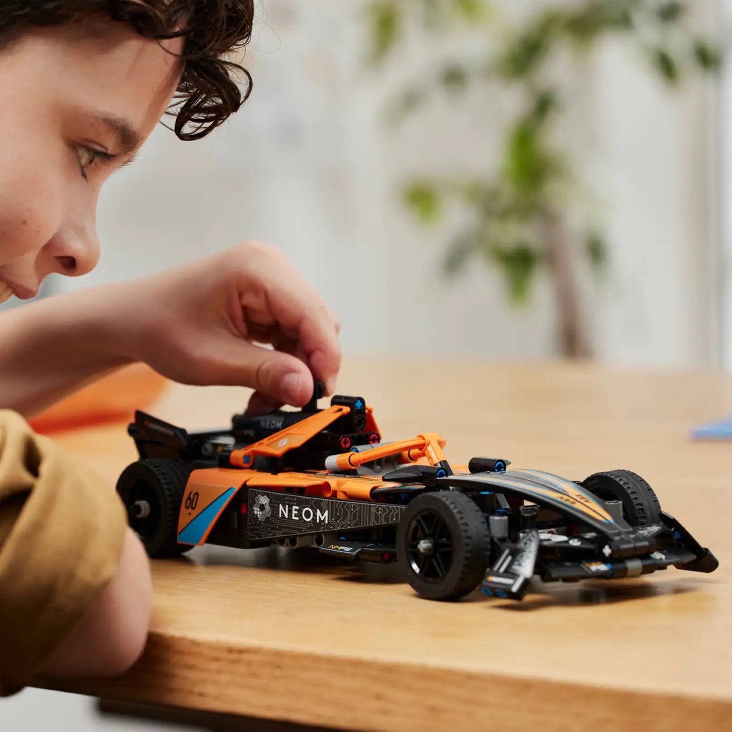 LEGO NEOM McLaren Formula E Race Car