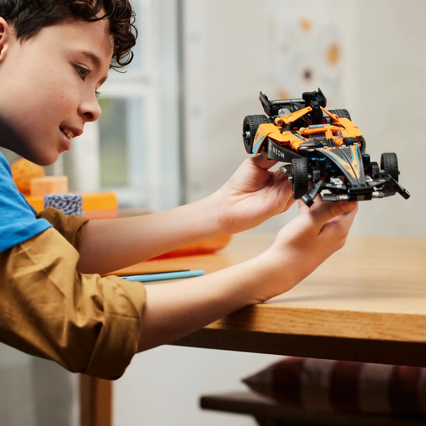 LEGO NEOM McLaren Formula E Race Car