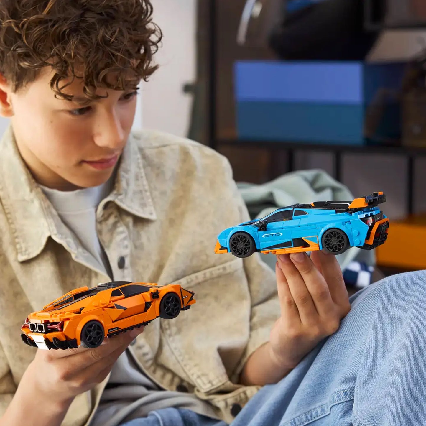 LEGO Lamborghini Revuelto & Huracán STO