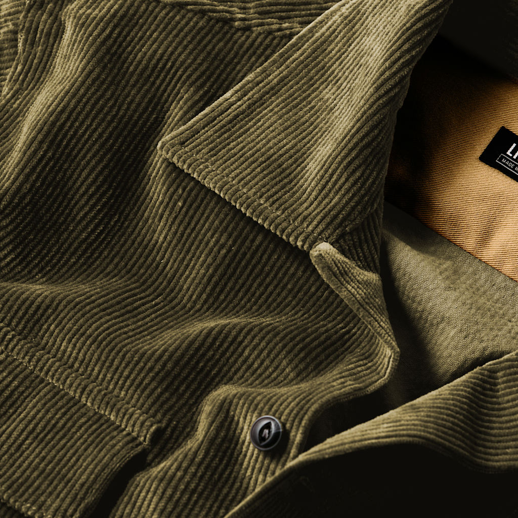 Line of Trade Corduroy Camp Overshirt